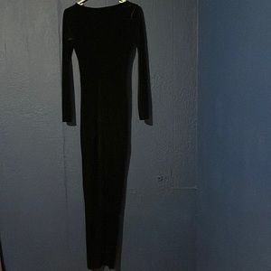 black prom dress